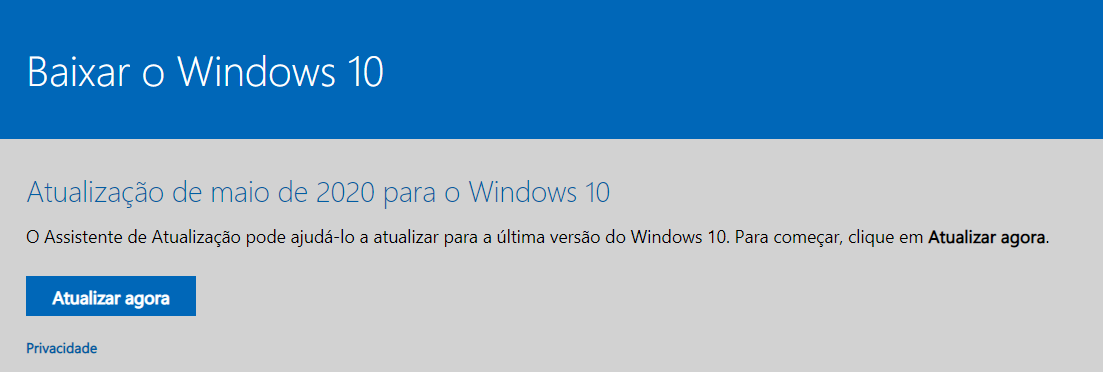 Como Baixar O Windows 10 