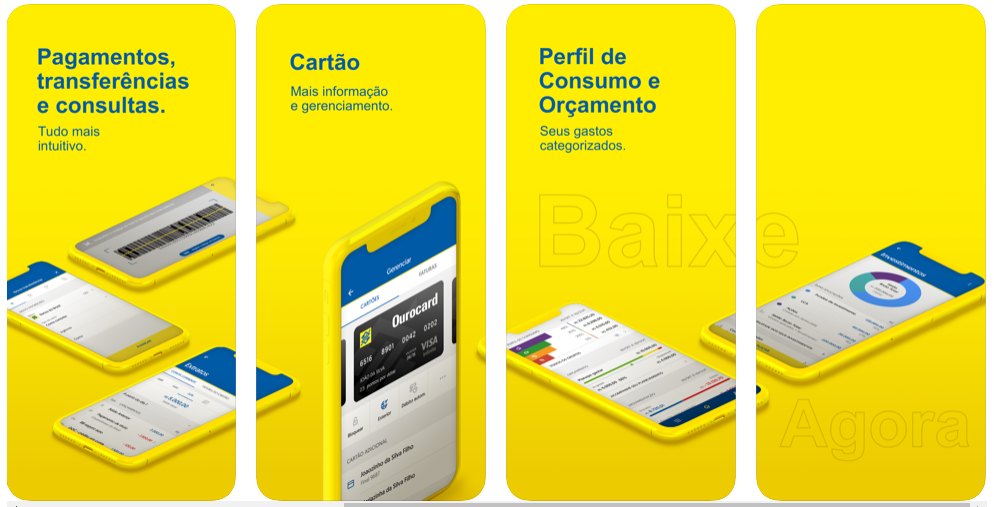 APP Do Banco Do Brasil Para Consultar Saldo No iPhone