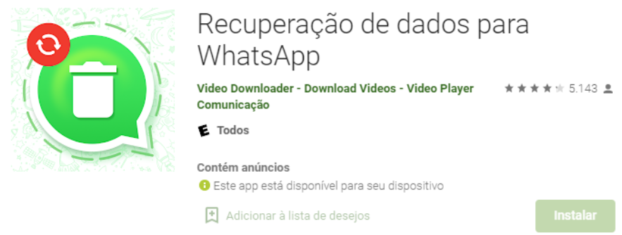 Aplicativo Para Recuperar Mensagens Apagadas Do WhatsApp