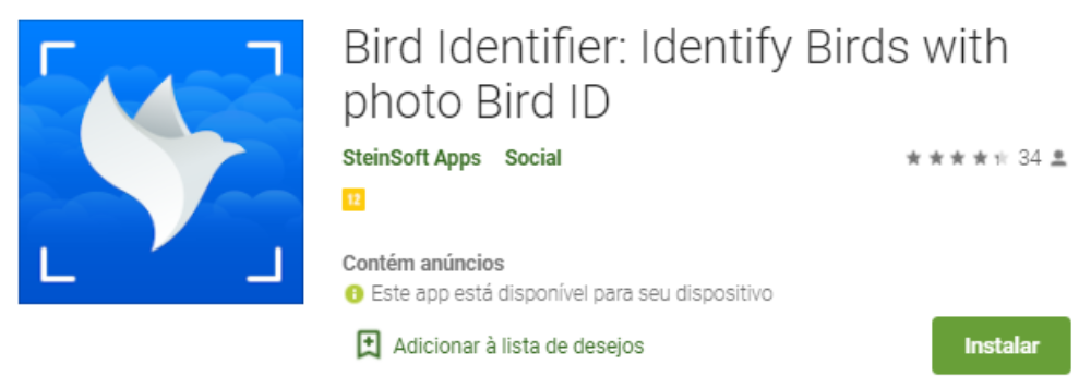 App Para Identificar Pássaros